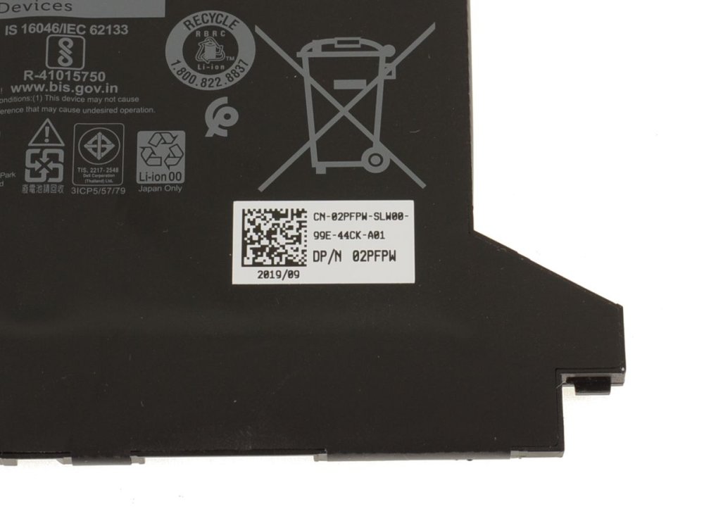 3500mAh 42Wh 3 Celle Dell Latitude 7300 P99G P99G001 Batteri