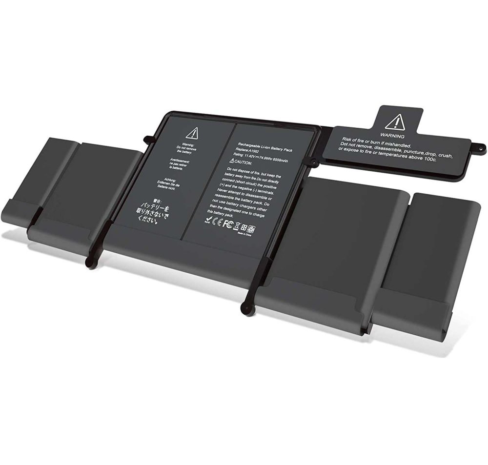 11.42V 6559mAh 74.9Wh Batteri till Apple A1493