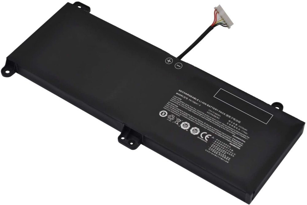Batteri till Medion Erazer X7855 MD 61650 4320mAh 66Wh