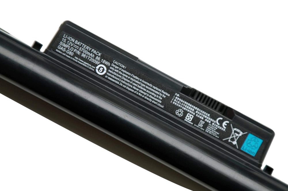 5700mAh 86.18Wh Batteri till Gigabyte GAS-G80