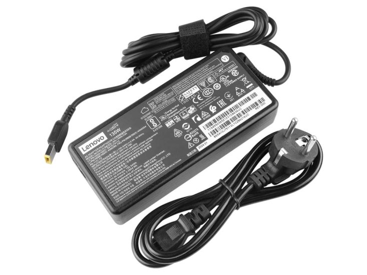Original 135w Lenovo ThinkPad X1 Extreme 2nd Gen 20QV000XIX AC Adapter Lader - Trykk på bildet for å lukke