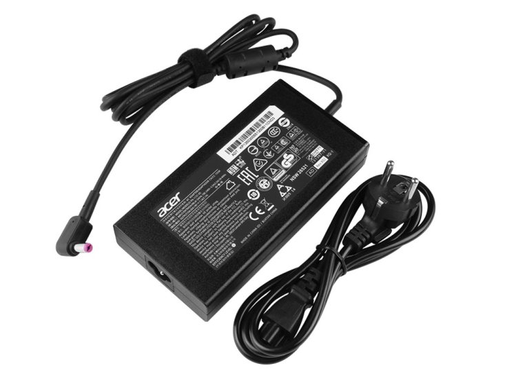 Original 135W Acer Nitro 5 AN515-51-780F AC Adapter Lader - Trykk på bildet for å lukke