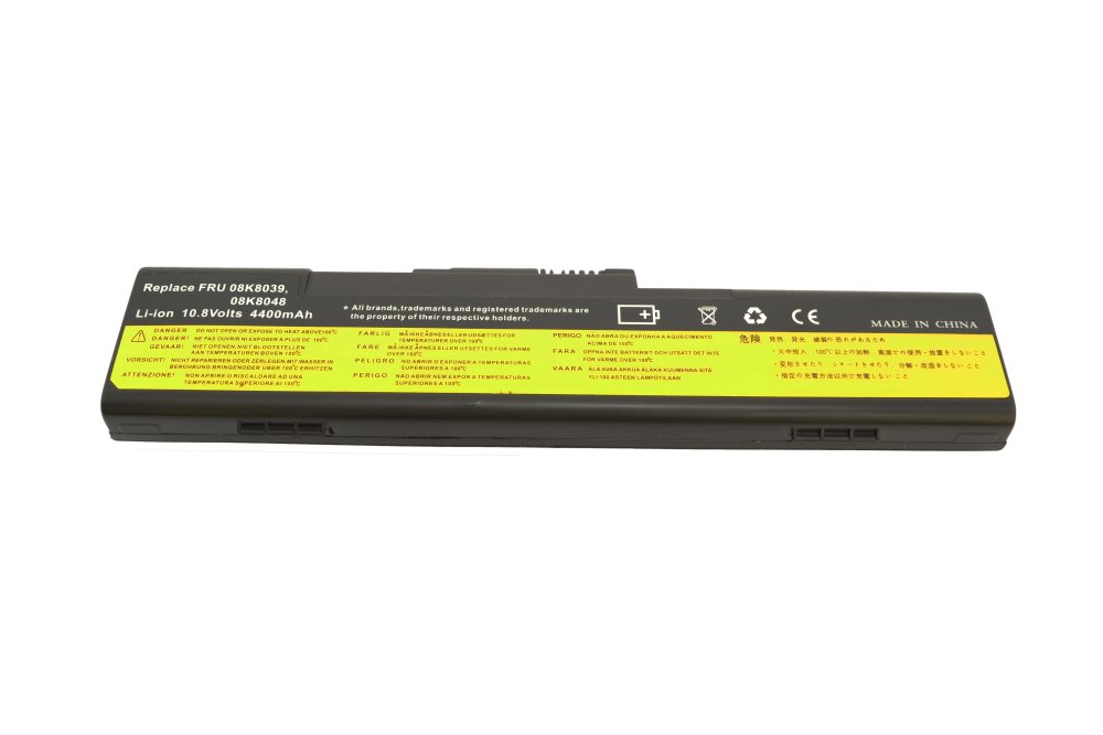 48Wh 4400mAh 6 Celle Batteri Lenovo FRU 08K8039