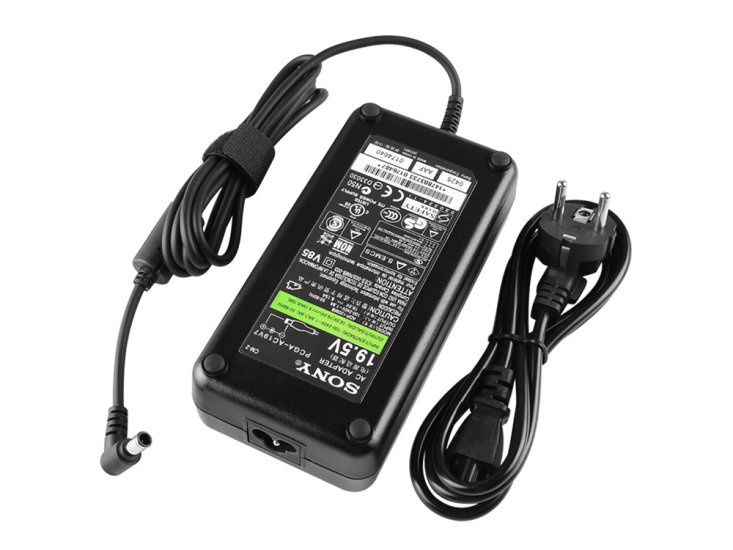 19.5V 6.15A 120W Sony Vaio PCG-7R2L PCG-7T1L Notebook AC Adapter Lader - Trykk på bildet for å lukke