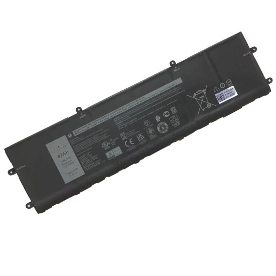 7250mAh 87Wh Batteri till Dell Inspiron 7620 2n1 P119F P119F001 - Trykk på bildet for å lukke