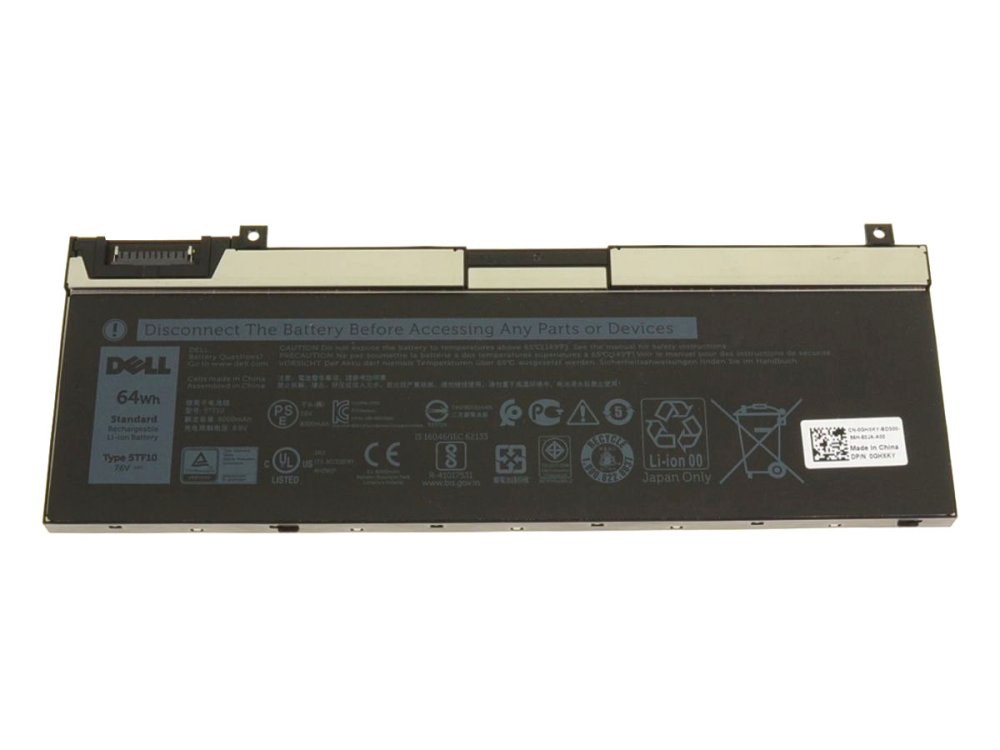 8000mAh 64Wh 4 Celle Dell Precision 7530-0HYDR Batteri