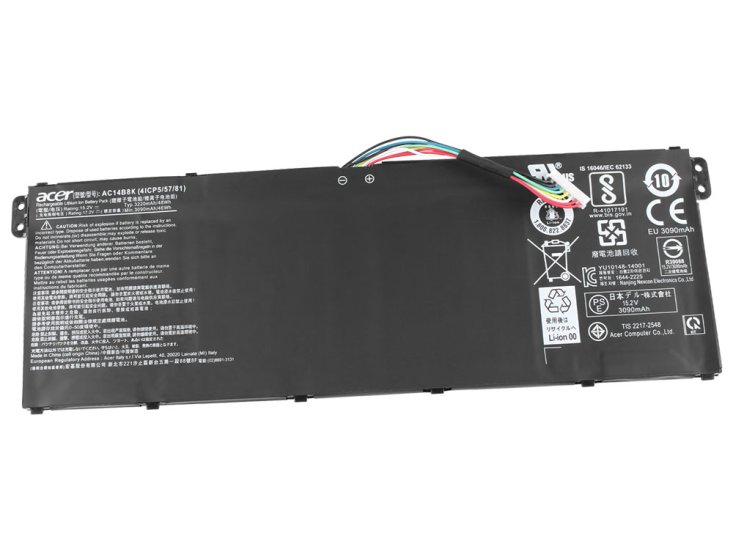 Original 3220mAh 48Wh 4 Celle Acer Aspire 7 A717-71G-721V Batteri - Trykk på bildet for å lukke