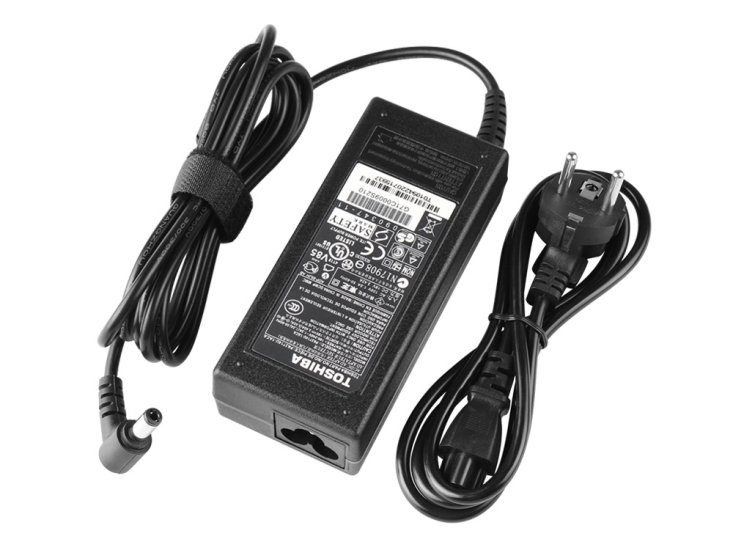 Original 65W Toshiba Satellite C50-A-19T C50-A-19U C50-A-1CK AC Adapter Lader - Trykk på bildet for å lukke