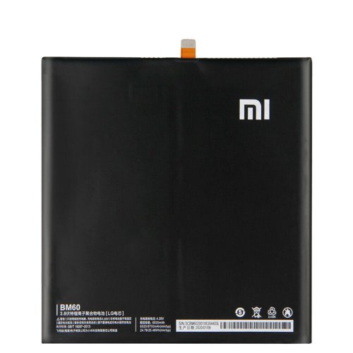 Original 6520mAh 23.71Wh 2 Celle Batteri Xiaomi Mipad 1 A0101