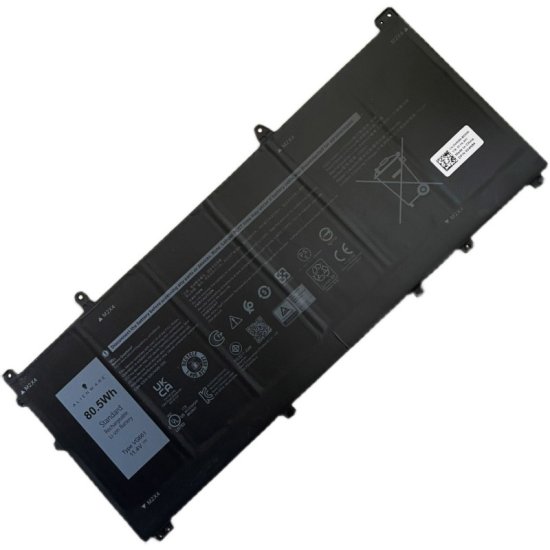 6709mAh Batteri till Dell Alienware x14 R2 - Trykk på bildet for å lukke