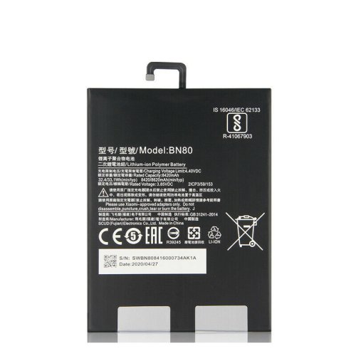 Original 8420mAh 32.4Wh 2 Celle Batteri Xiaomi Pad 4 plus