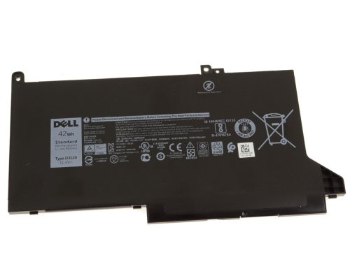 3600mAh 42Wh 3 Celle Dell 0DJ1J0 0NF0H Batteri