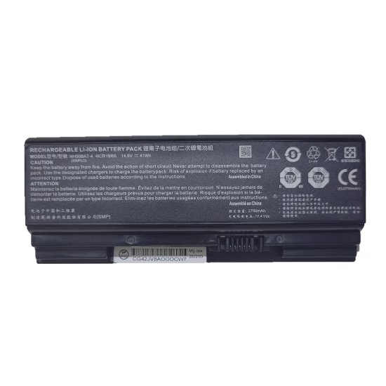 2750mAh 41Wh Batteri till Clevo NH58EDQ - Trykk på bildet for å lukke