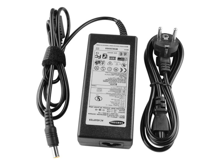 14V 4.5A 63W Samsung TS220C NS220 Notebook AC Adapter Lader - Trykk på bildet for å lukke