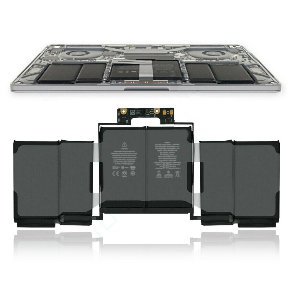 5086mAh 58Wh 6 Celle Batteri Apple MacBook Pro 13 2019 MUHR2Y/A