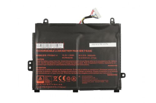3500mAh 55Wh 4 Celle Batteri for Schenker XMG Key 15 Serie