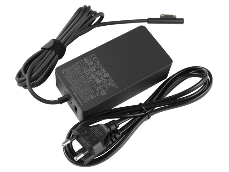 Original 102W Microsoft Surface Laptop 2 LQL-00001 AC Adapter Lader - Trykk på bildet for å lukke