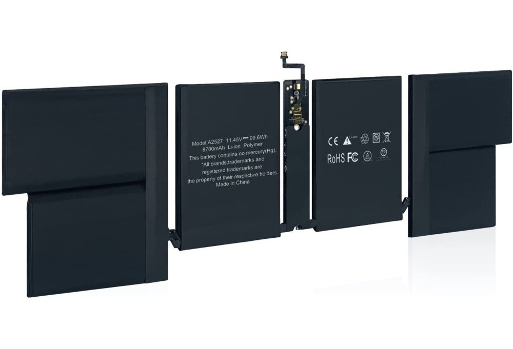 11.45V 8700mAh 99.6Wh Batteri till Apple MacBook Pro 16-inch 2021 MK1F3KN/A