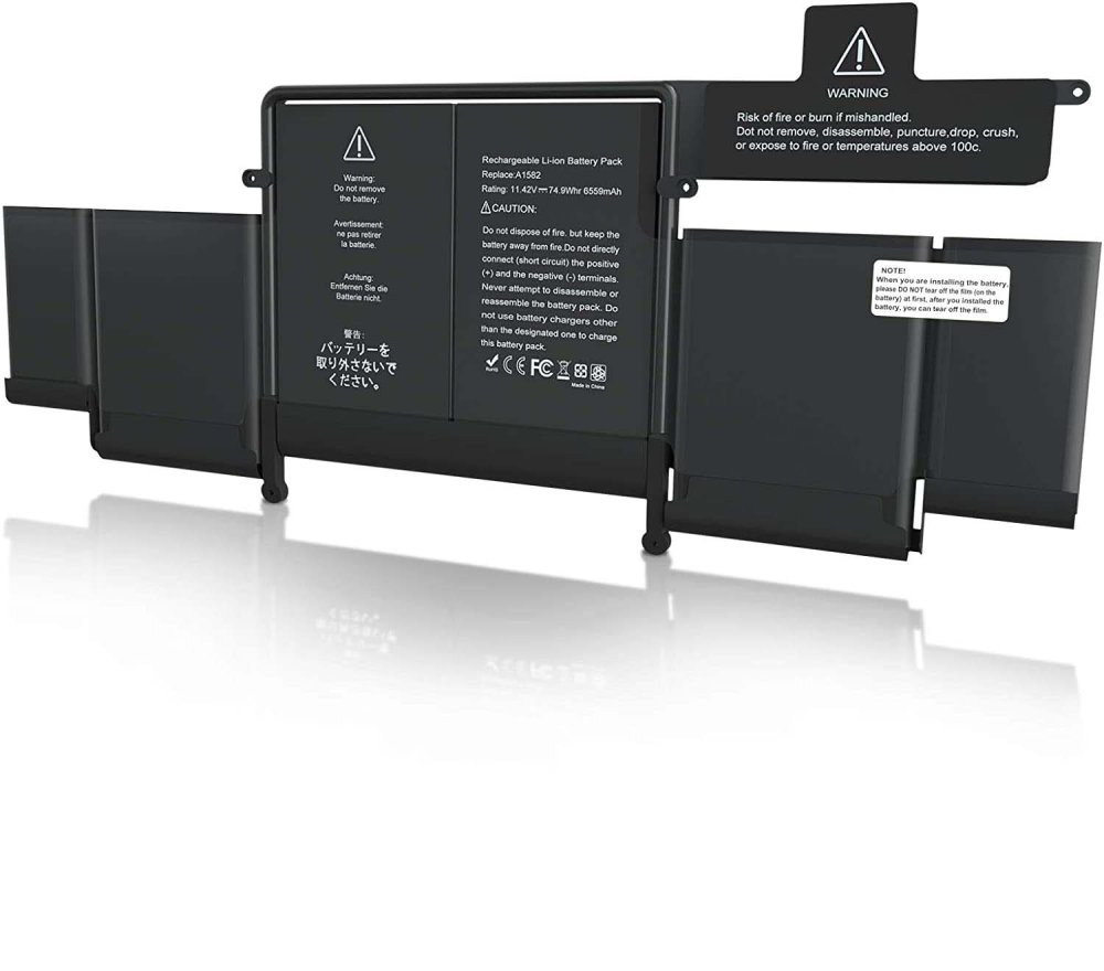 11.42V 6559mAh 74.9Wh Batteri till Apple A1493