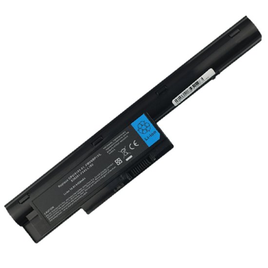 10.8V 4400mAh Batteri till Fujitsu LifeBook BH531 - Trykk på bildet for å lukke