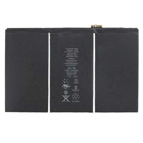 1156mAh 43Wh 3 Celle Batteri Apple A1389