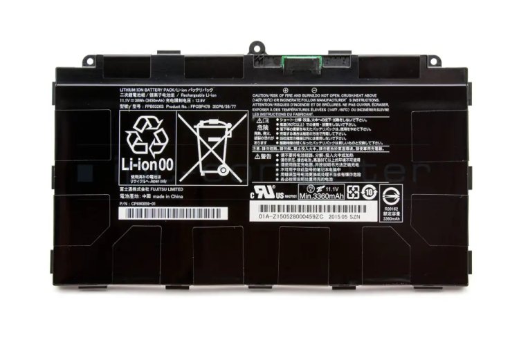 11.1V 3450mAh Batteri till Fujitsu FPB0349S - Trykk på bildet for å lukke