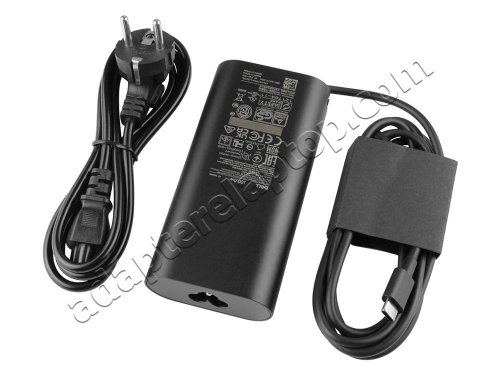 Original 100W USB-C Dell Inspiron 16 Plus 7640 P132F P132F001 AC Adapter Lader + kabel