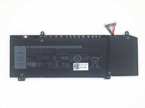 3750mAh 60Wh 4 Celle Dell Alienware m17 P37E P37E001 Batteri