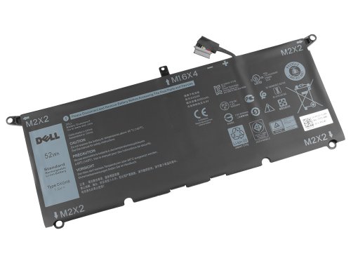 6500mAh 52Wh 4 Celle Dell XPS 13 9370-0WG2D Batteri