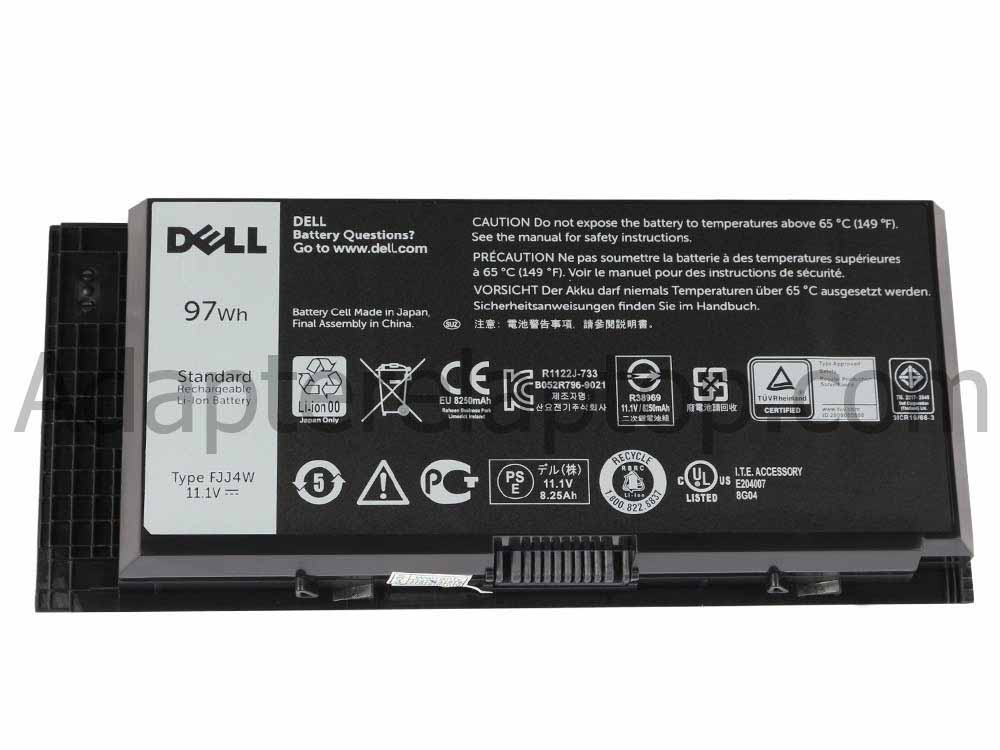 65Wh 6 Celle Dell N71FM Batteri