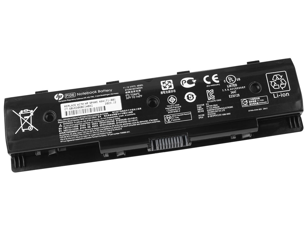 Original 4400mAh 48Wh HP Pavilion 17-e108ed E9M57EA Batteri