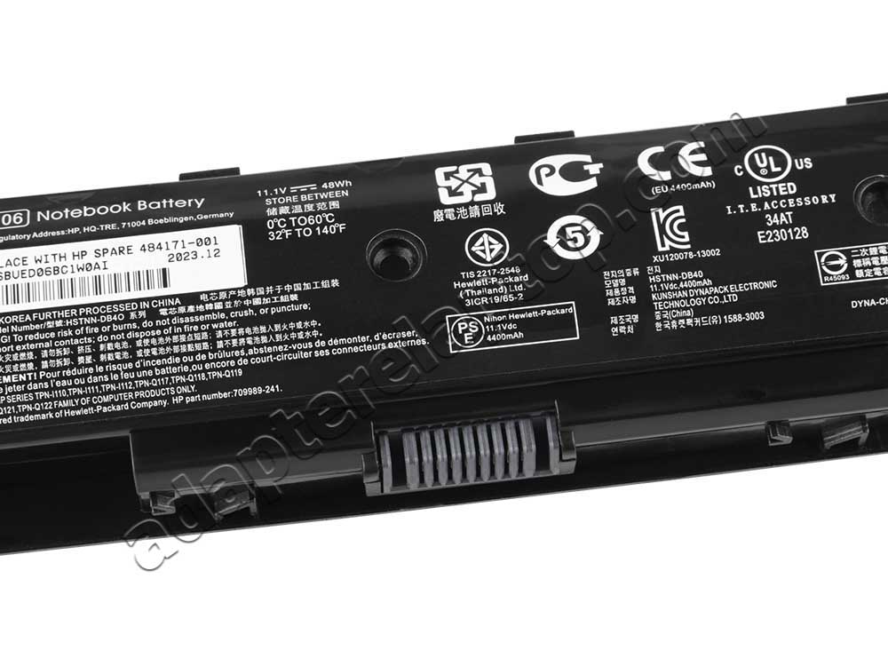 Original 4400mAh 48Wh HP Pavilion 17-e108ed E9M57EA Batteri