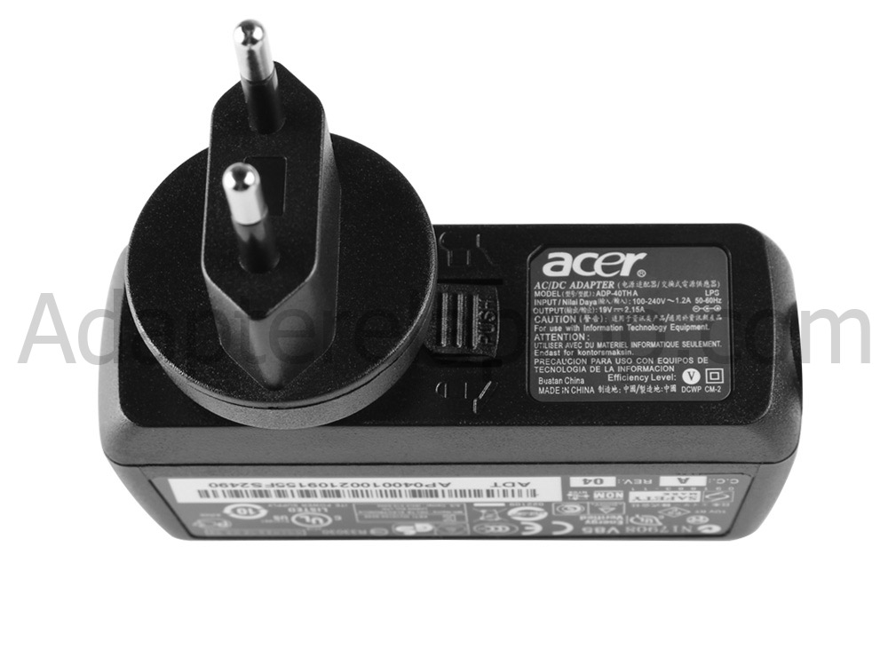 Original 40W Acer Aspire One D255-2184 D255-2256 AC Adapter Lader