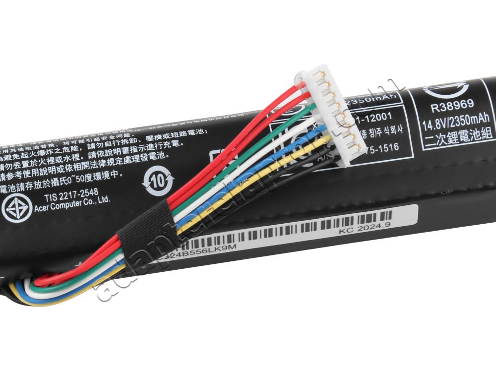 Original Batteri Acer Aspire E5-522G-87NA E5-522-87UL 2500mAh 37Whr