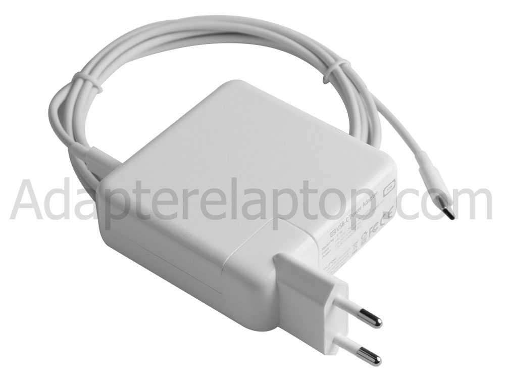 AC Adapter Lader 87W USB-C Apple MacBook Pro MLW82X/A + Gratis USB Ladekabel