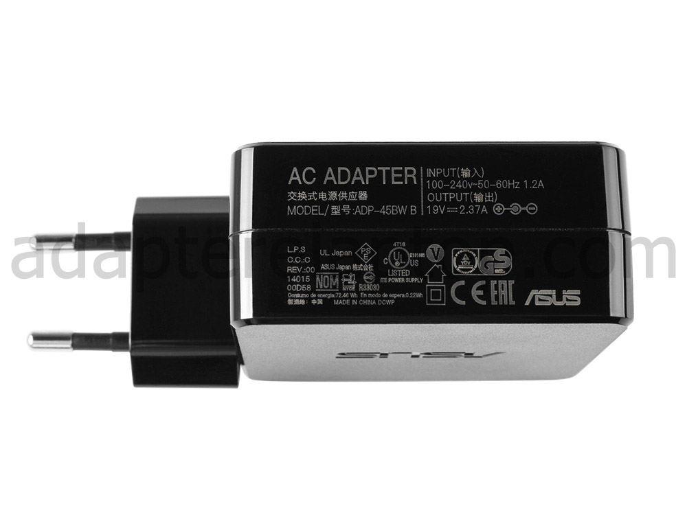 Original 45W Asus AD883020 5.5*2.5mm AC Adapter Lader+ Gratis kabel