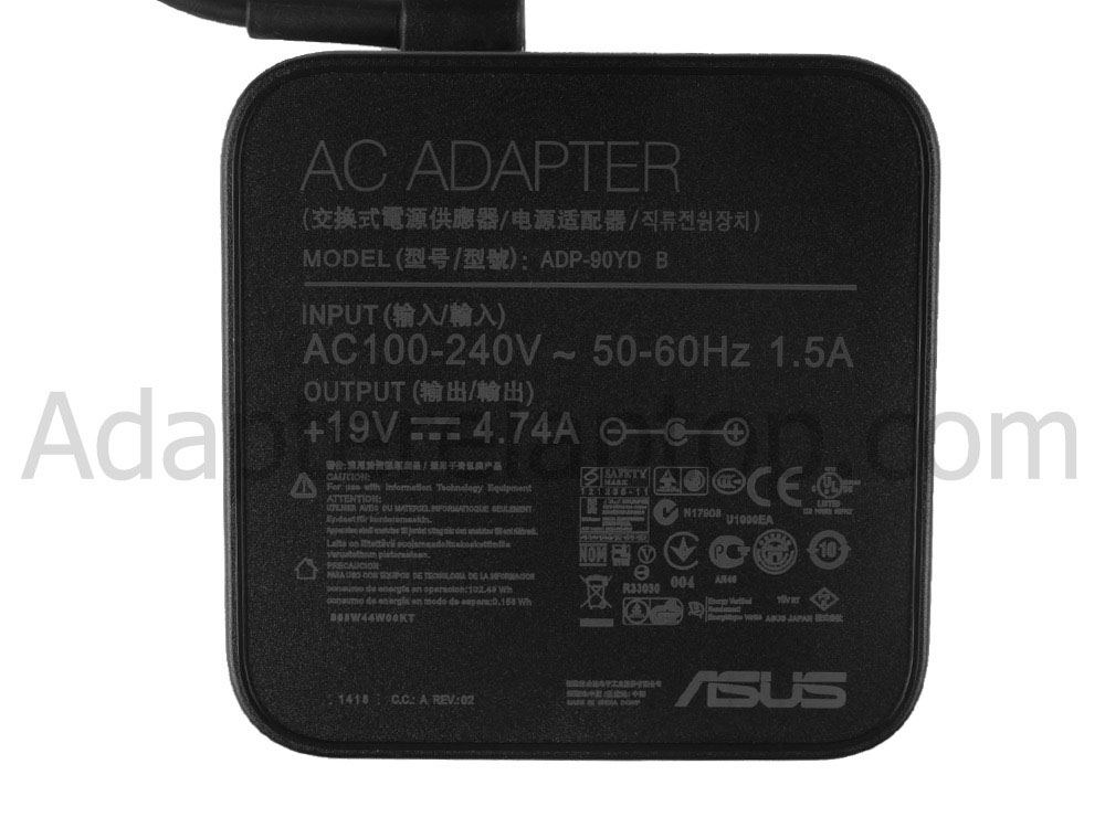 Original 90W Asus ROG Swift PG27UQ AC Adapter Lader