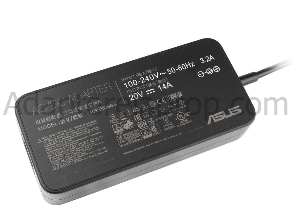 Original 280W Asus ROG Strix G531GT-BQ067R AC Adapter Lader
