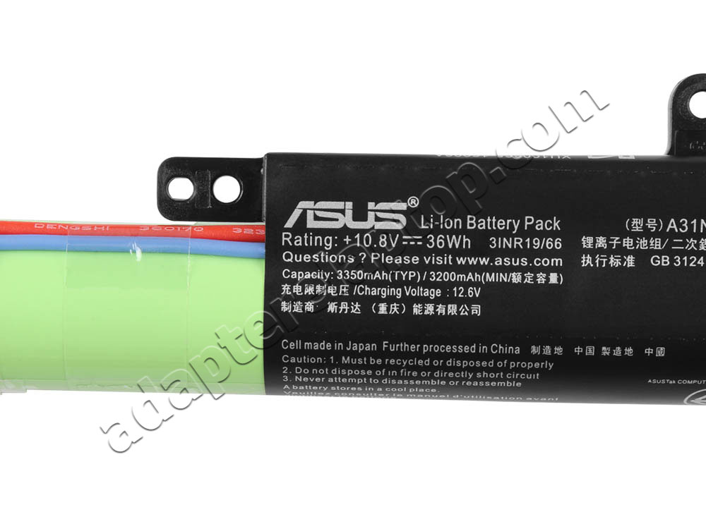 3200mAh 36Wh 3 Celle Batteri till Asus VivoBook Max X541NA-BH91-CB