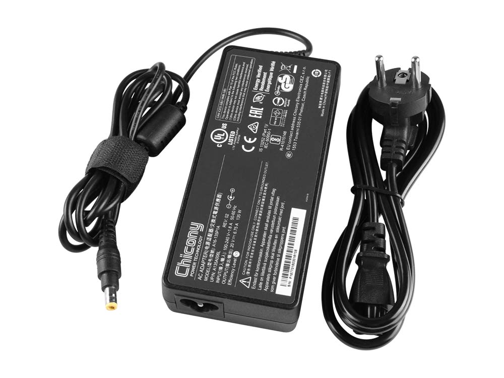 135W AC Adapter Lader Kensington Thunderbolt 3 Docking Station SD5300t K38625US