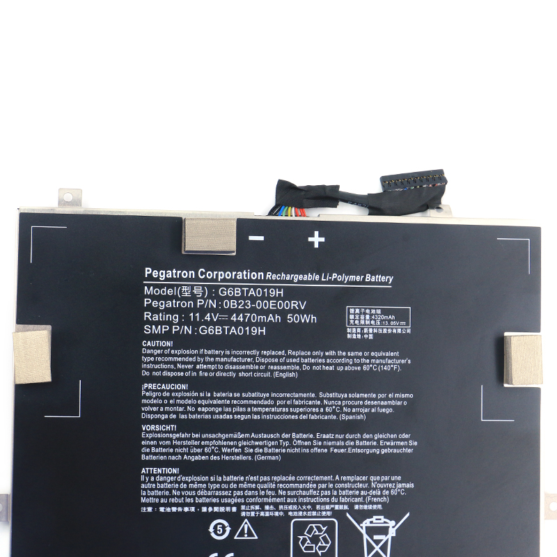 11.4V 4470mAh Batteri till Wacom Cintiq Companion 2