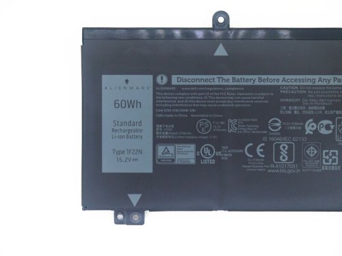 3750mAh 60Wh 4 Celle Dell Alienware m17 P37E P37E001 Batteri