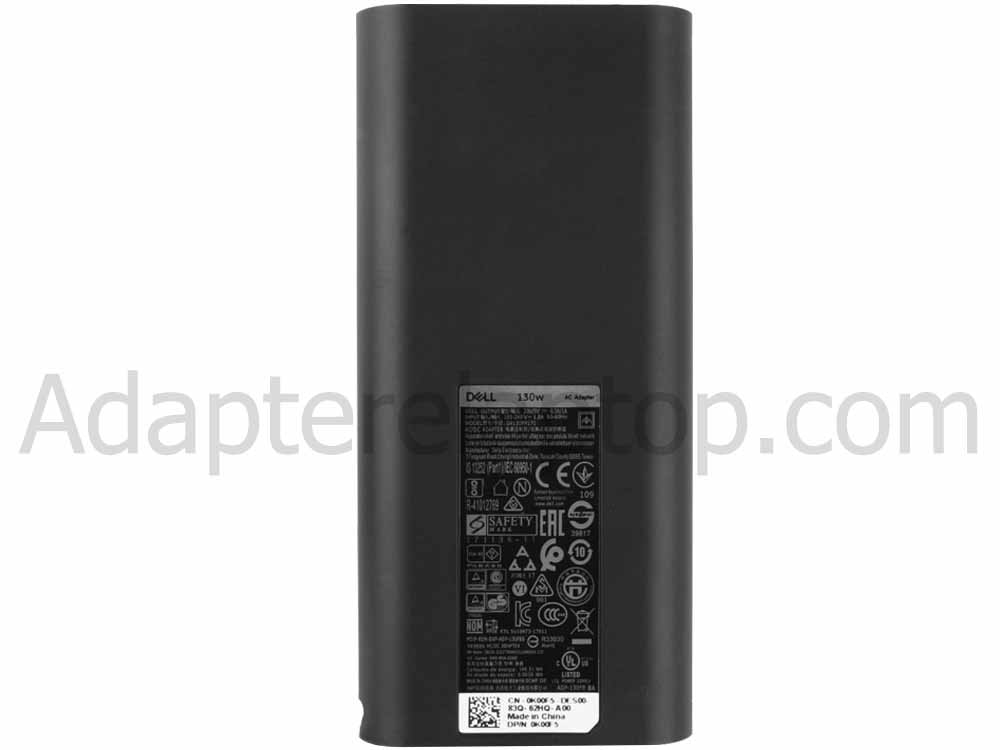 Original USB-C 130W Dell XPS 15 9500 P91F001 AC Adapter Lader