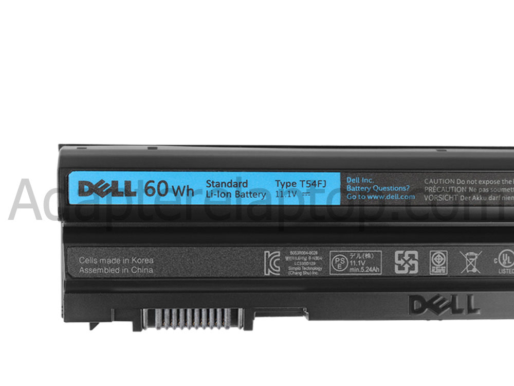 6 Celle Dell FHHVX FN3PT GYKF8 HGKH0 Batteri