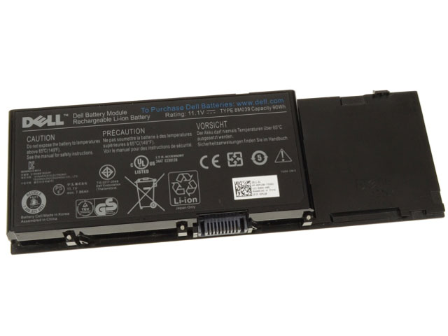 90Wh 9 Celle Dell F224C F729F G102C Batteri