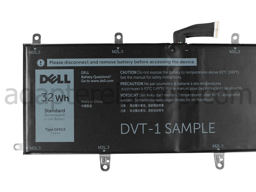 9 Celle 32Wh Dell GFKG3 0GFKG3 WH96V VN25R Batteri