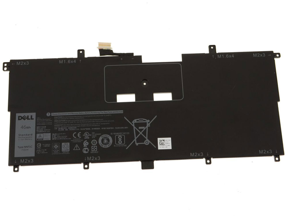 46Wh 4 Celle Dell XPS 13 9365-7418BLK-PUS Batteri