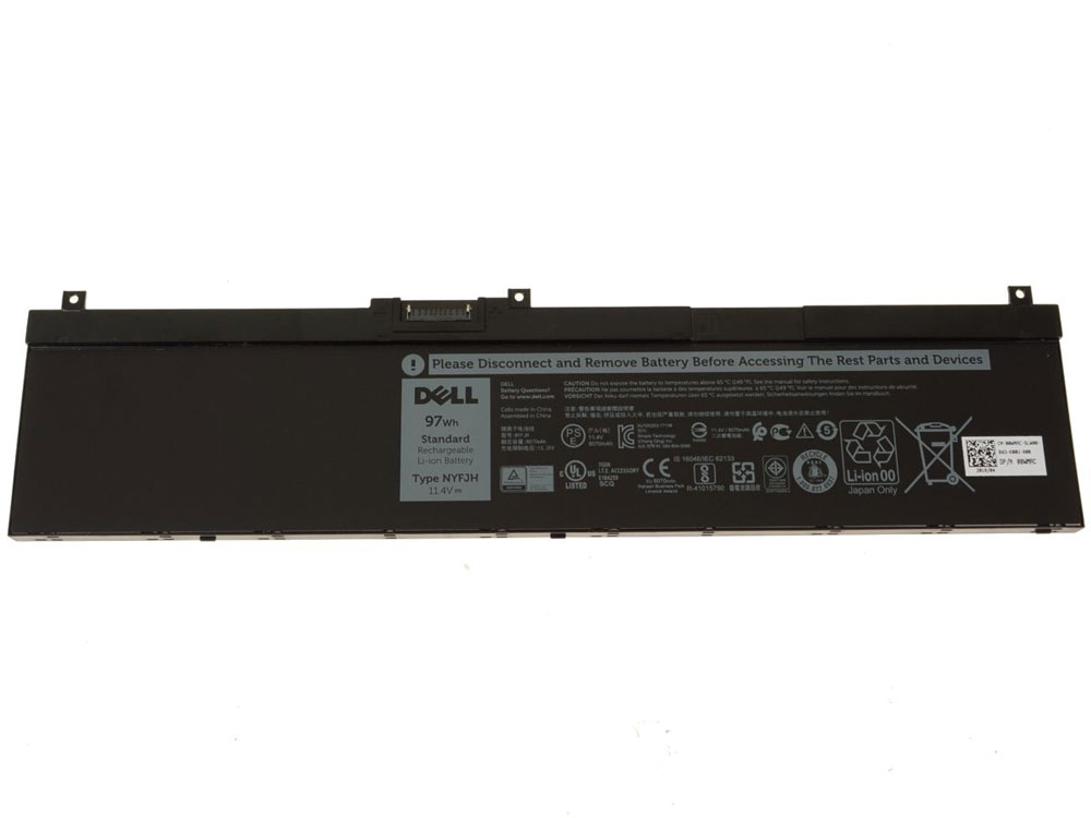 97Wh 6 Celle Dell 0VRX0J 0WMRC77I Batteri