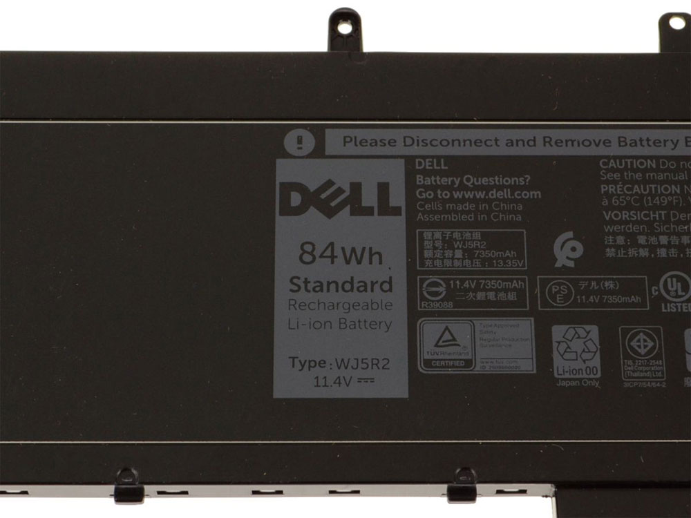 84Wh 6 Celle Dell Latitude E5570-CM051 Batteri