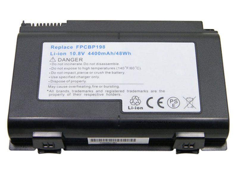 10.8V 4400mAh 48Wh Batteri till Fujitsu 0644550